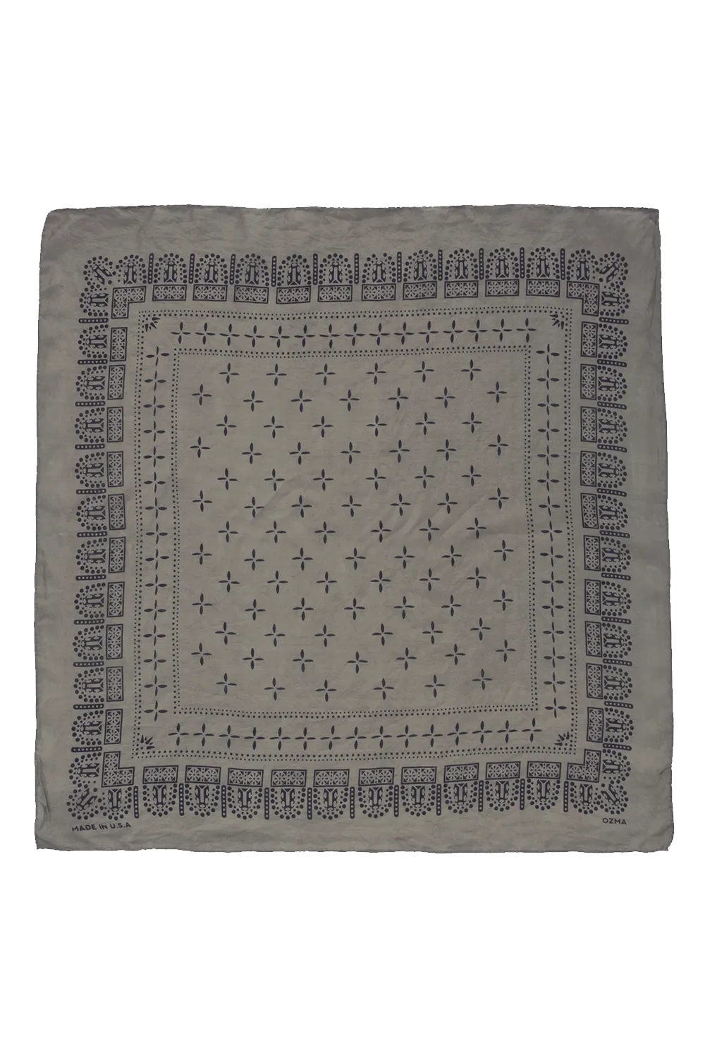 1930s Bandana, Regen Silk, Ash