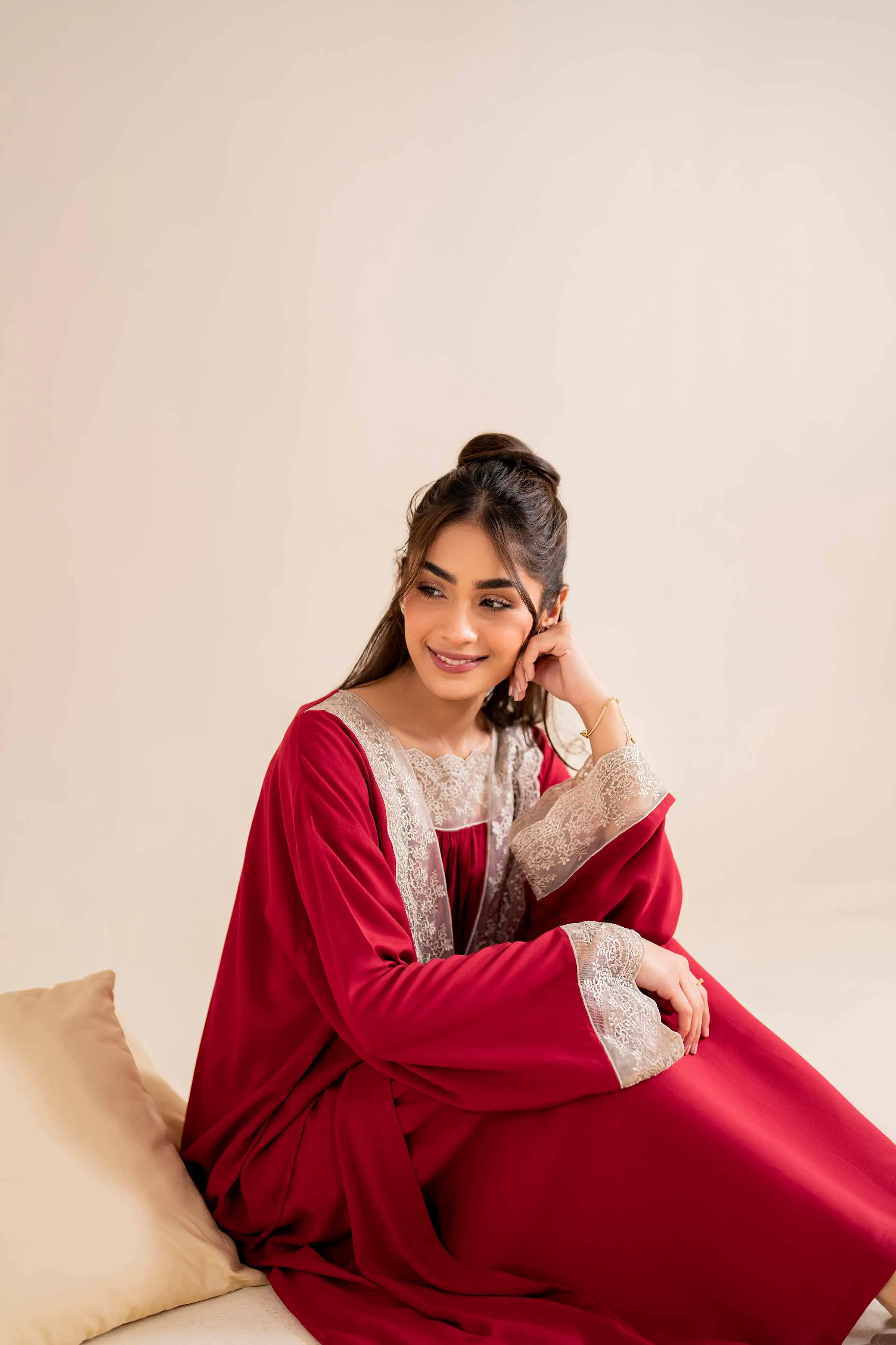 2 Piece - Embroidered Loungewear - KLW24-07