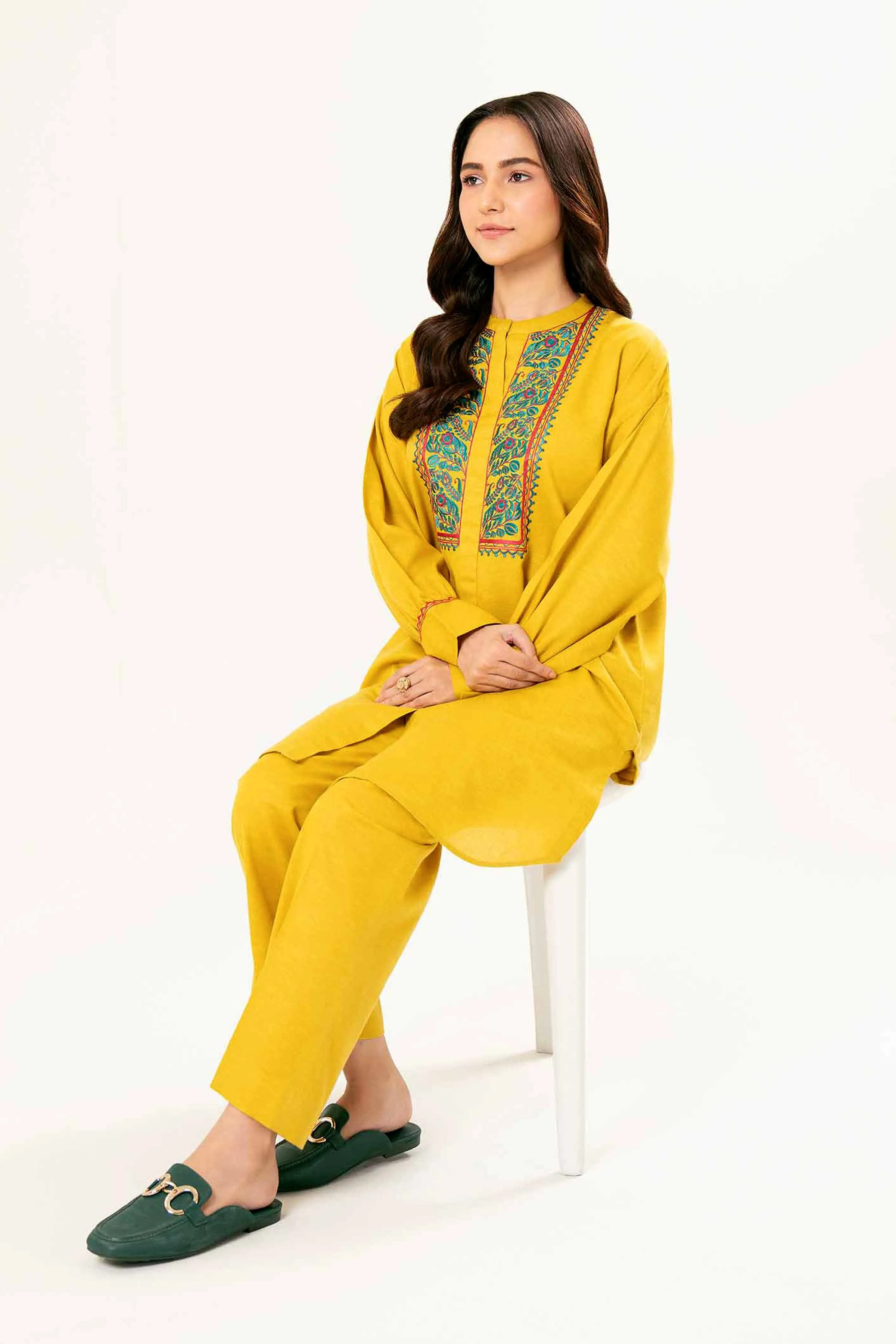 2 Piece - Embroidered Suit - AW24-37