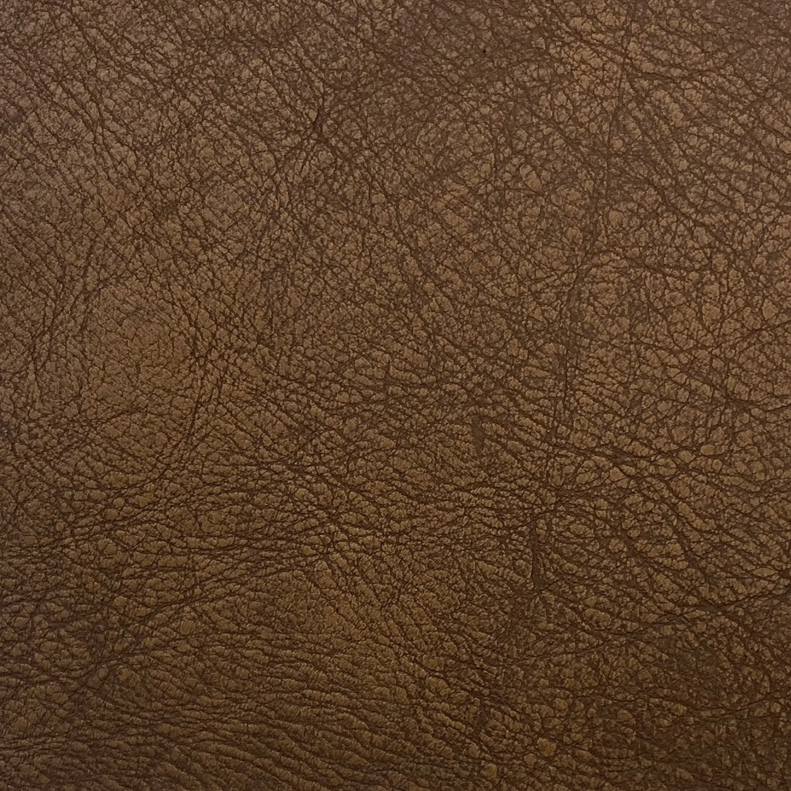 4oz (1.6mm) Pebble Cow Leather - Dark Gold Brown (per square foot)