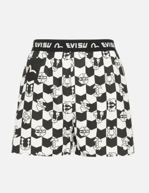 Allover Logo Monogram Print Boxer Shorts