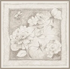 Armine Peony Silk Scarf #33