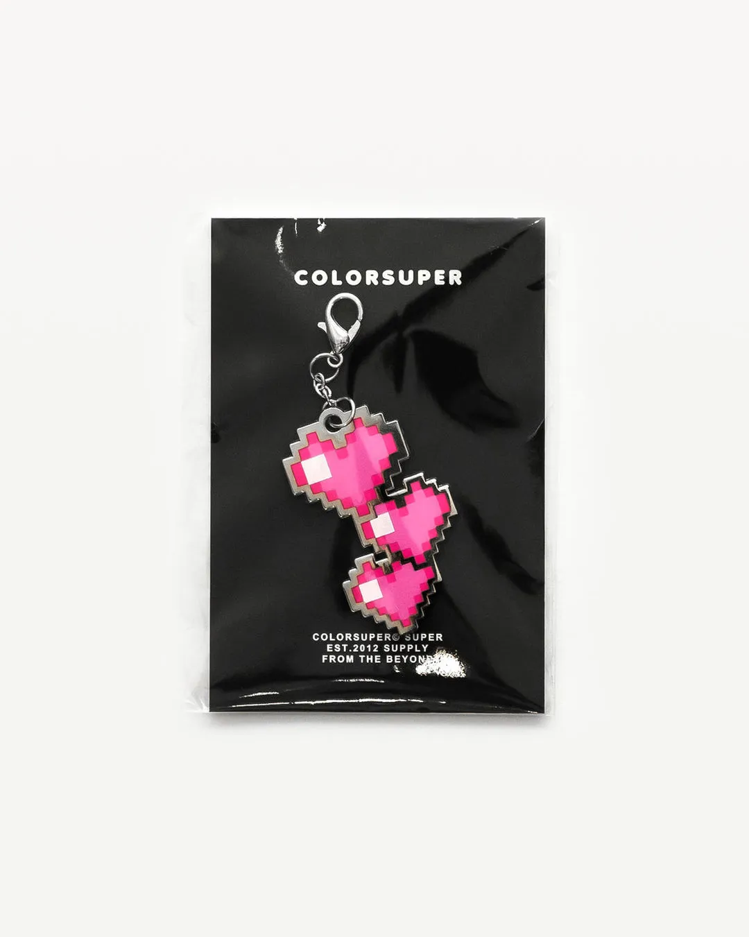 (Bikini Charm) - Pink Hearts Charm