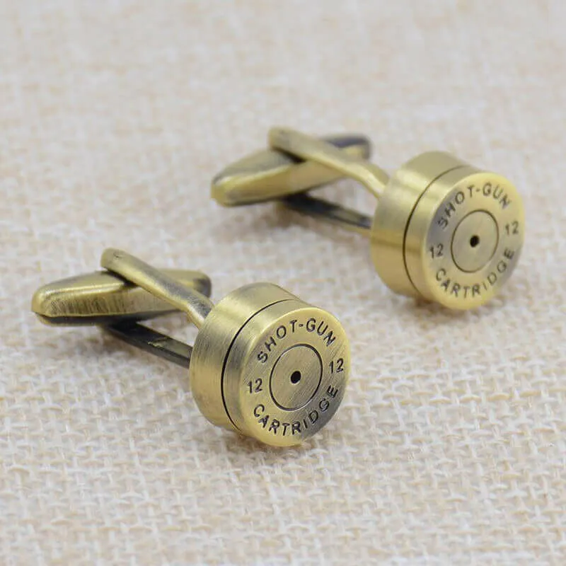 Brass Bullet Cufflinks