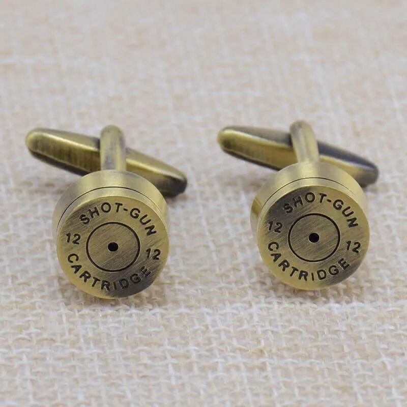 Brass Bullet Cufflinks