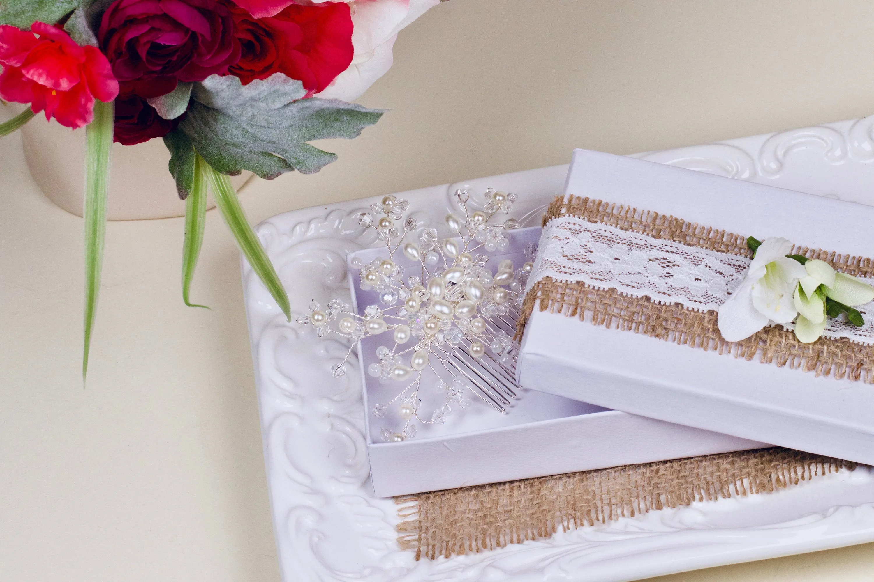 Bridal Hair Comb Crystal hair comb Bridal hair piece Wedding hair piece  Wedding Hair Accessories Wedding Hair Comb Bridal Hair Accessories