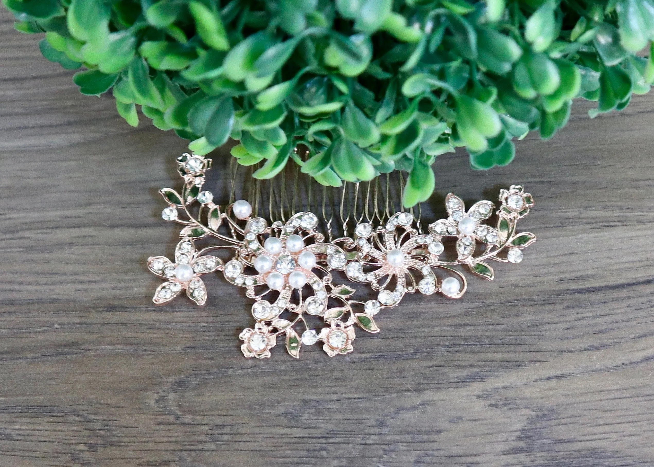 Bridal Hair Comb Silver Wedding Hair Comb Wedding Hair Accessories Silver Bridal Hair comb Wedding Hair Comb Crystal Wedding Hair comb
