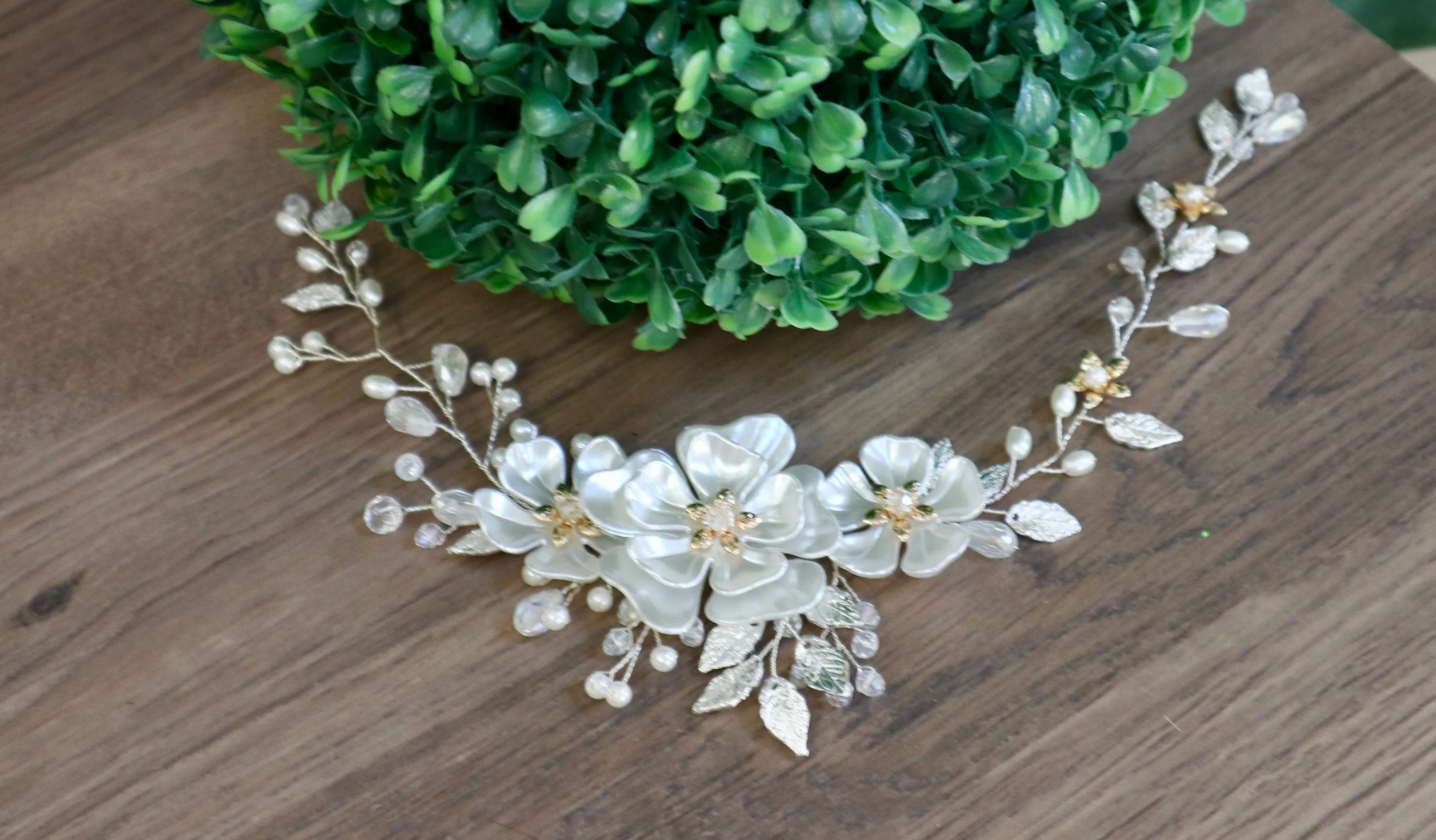 Bridal Hair vine  Bridal Hair Accessories Wedding Hair piece  Wedding Hair Accessories Bridal Hair vine Wedding Hair vine Silver Hair vine