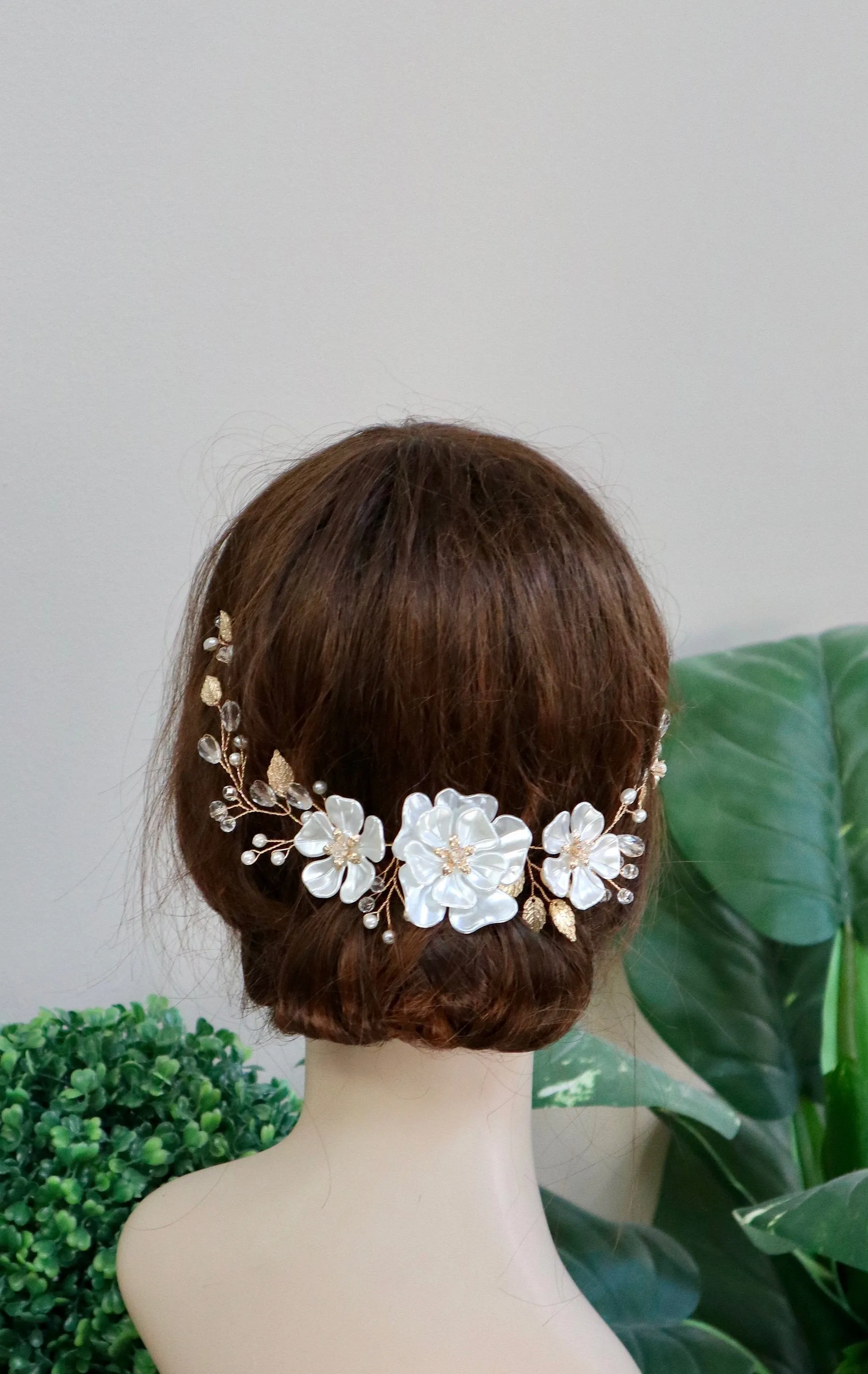 Bridal Hair vine  Bridal Hair Accessories Wedding Hair piece  Wedding Hair Accessories Bridal Hair vine Wedding Hair vine Silver Hair vine