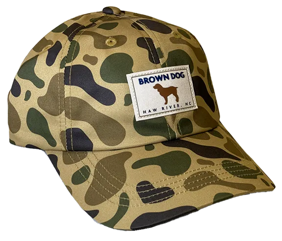 Brown Dog Camo Cap