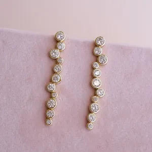 Celestial Cascade Drop Earrings