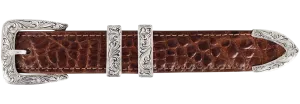 Chacon Denver Engraved 1" Buckle Set