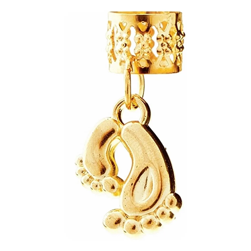 CHARM FILIGREE TUBE 6PCS/PACK (SOLES)