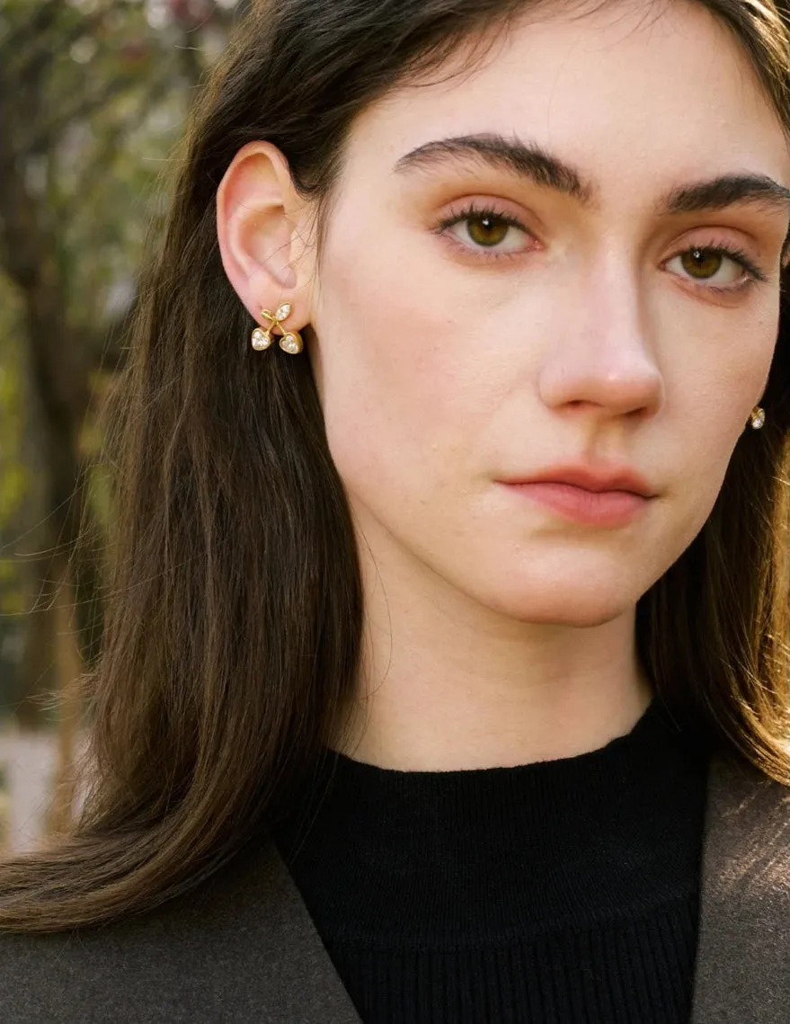 Cherry Enchant Studs
