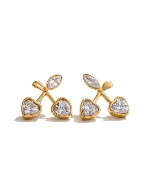 Cherry Enchant Studs