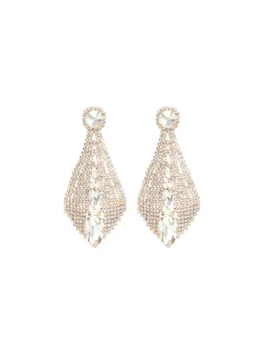 Cheryl Rhinestone Embellished Earrings