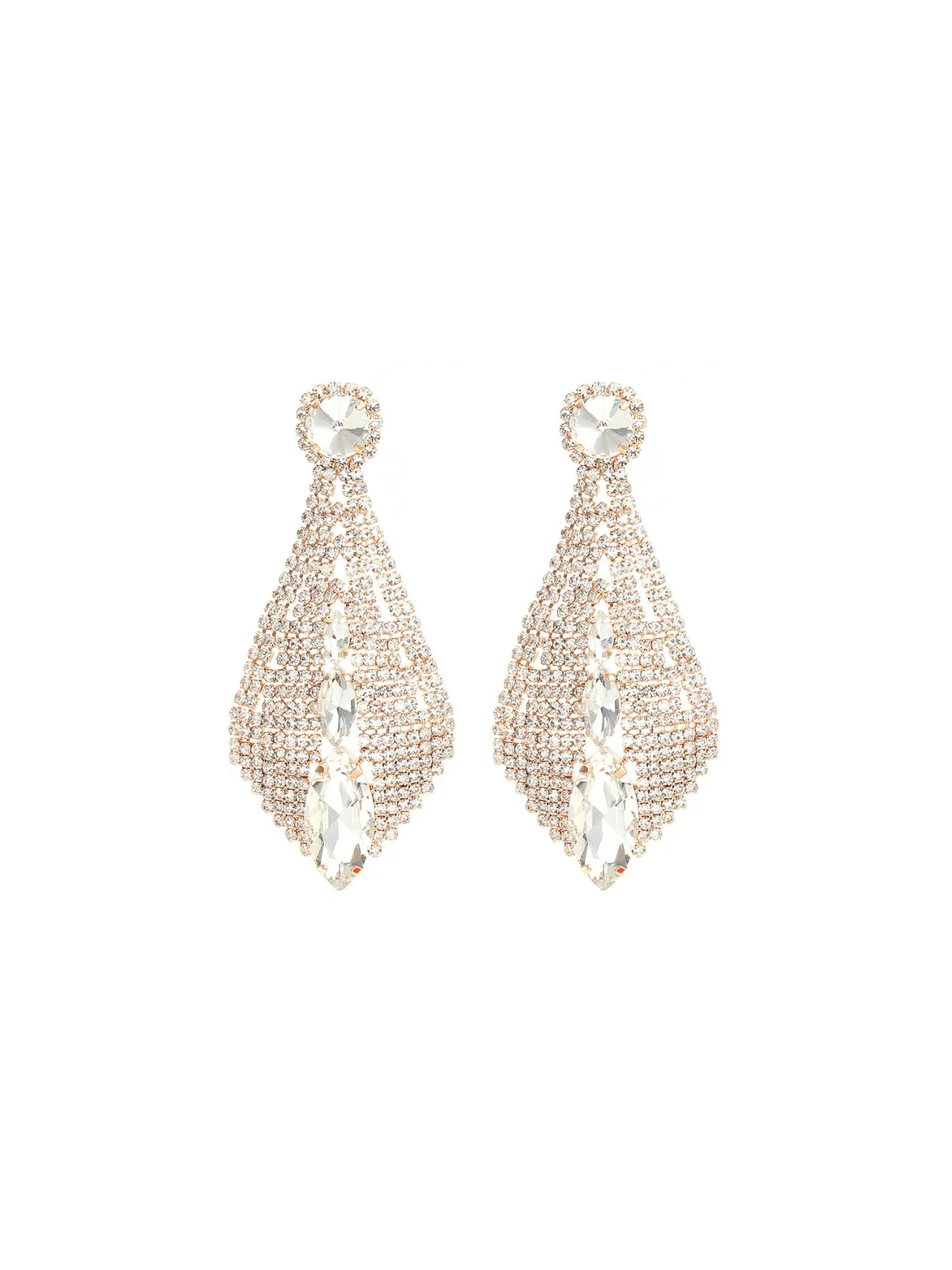Cheryl Rhinestone Embellished Earrings