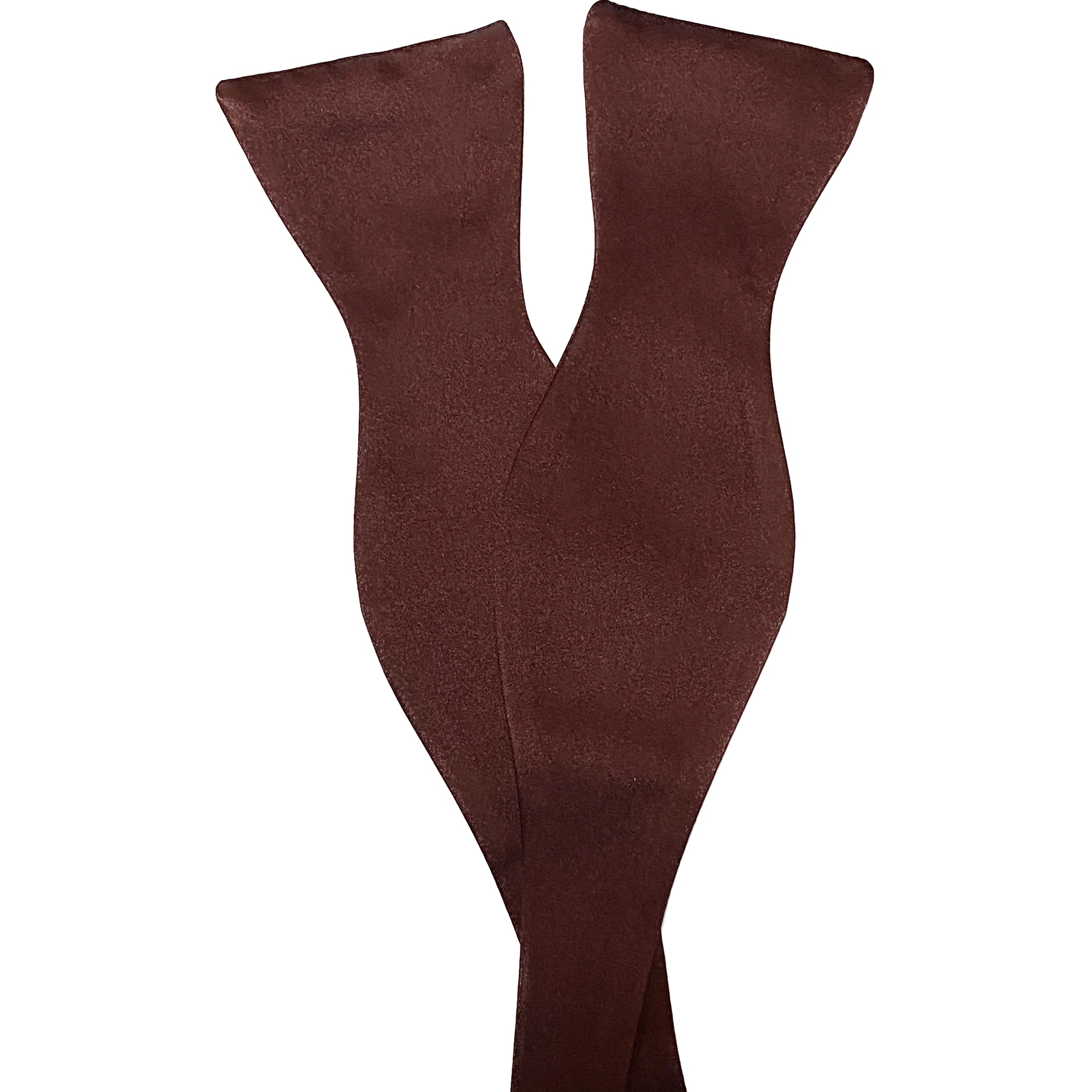 Church's Maroon Satin Bow Tie (Self /Ready) - Butterfly