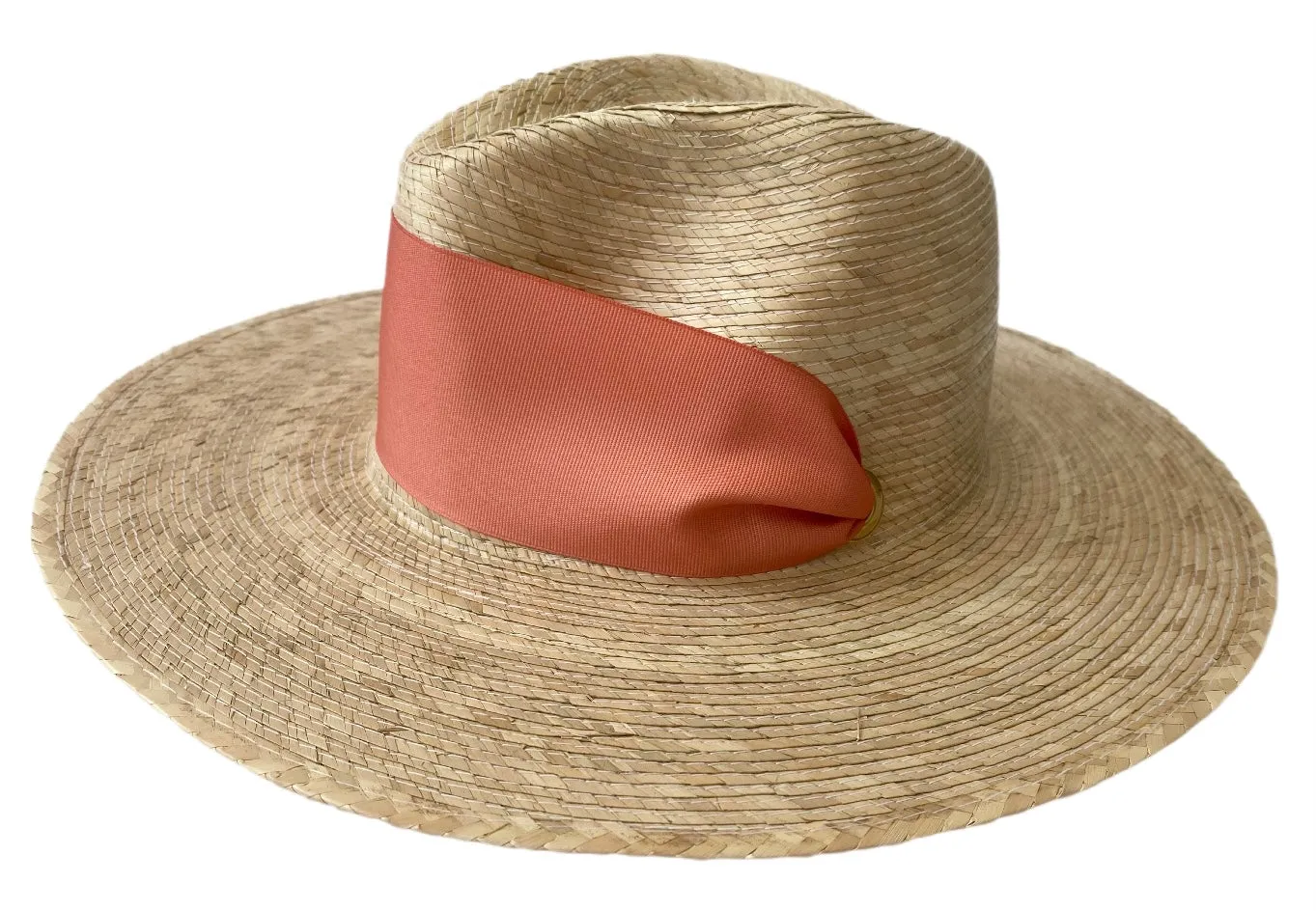 Coral Grosgrain Ribbon - Wide & Short