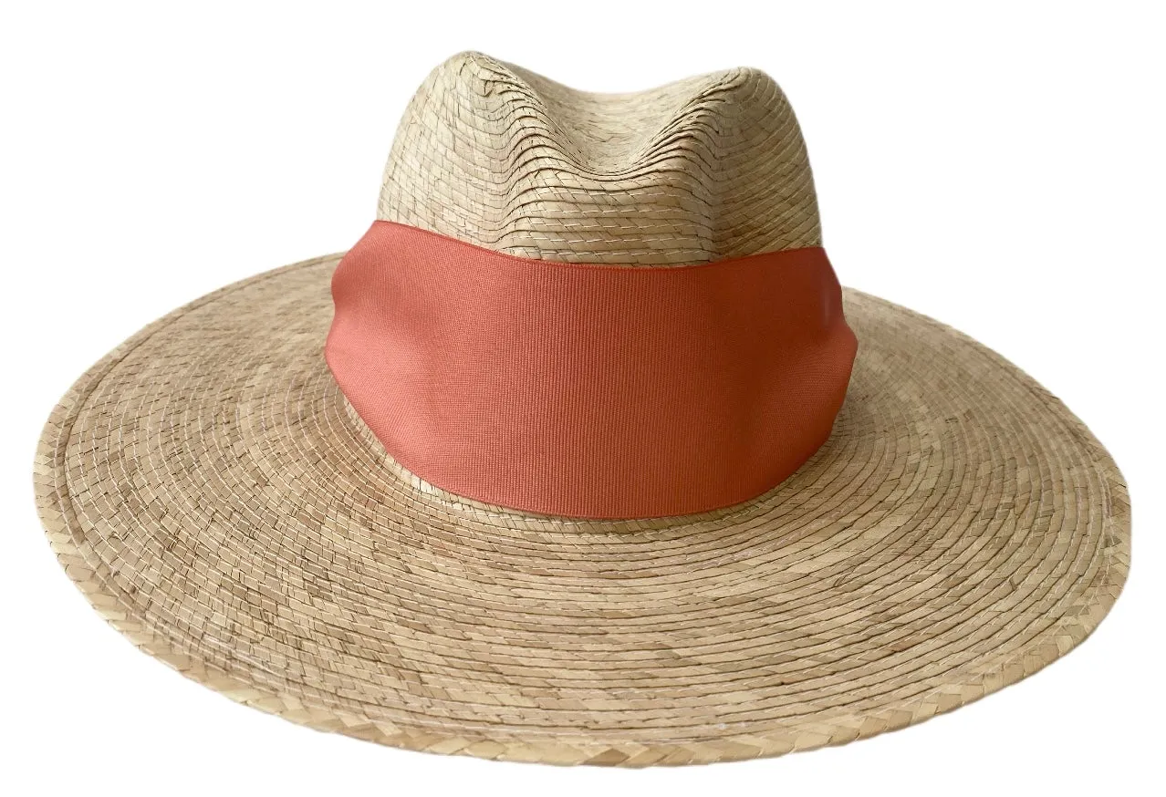 Coral Grosgrain Ribbon - Wide & Short
