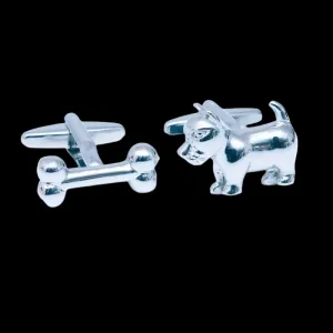 Dog & Bone Cufflinks
