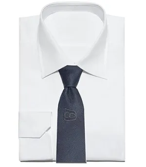 Double Black Luna Skinny Tie