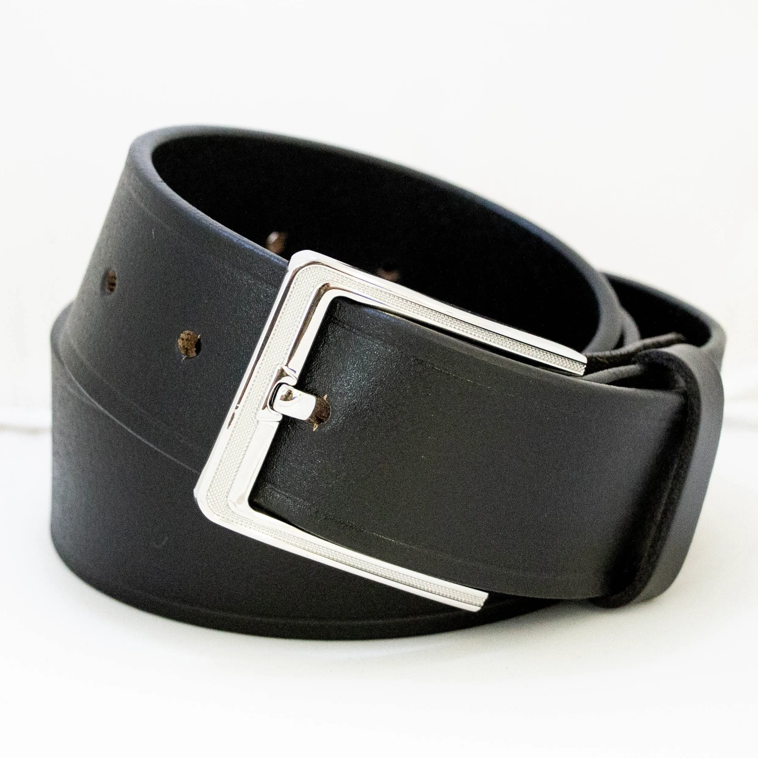 Duty Belt Replacement Belt Buckle (Gloss Silver Pattern)