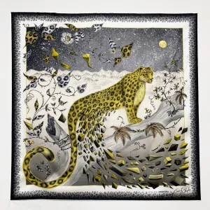 ES-1025 "HIMALAYA" - EMMA SHIPLEY FEAT. ATELIER SWAROVSKI DIGITAL PRINT SILK SCARF. MADE IN ITALY