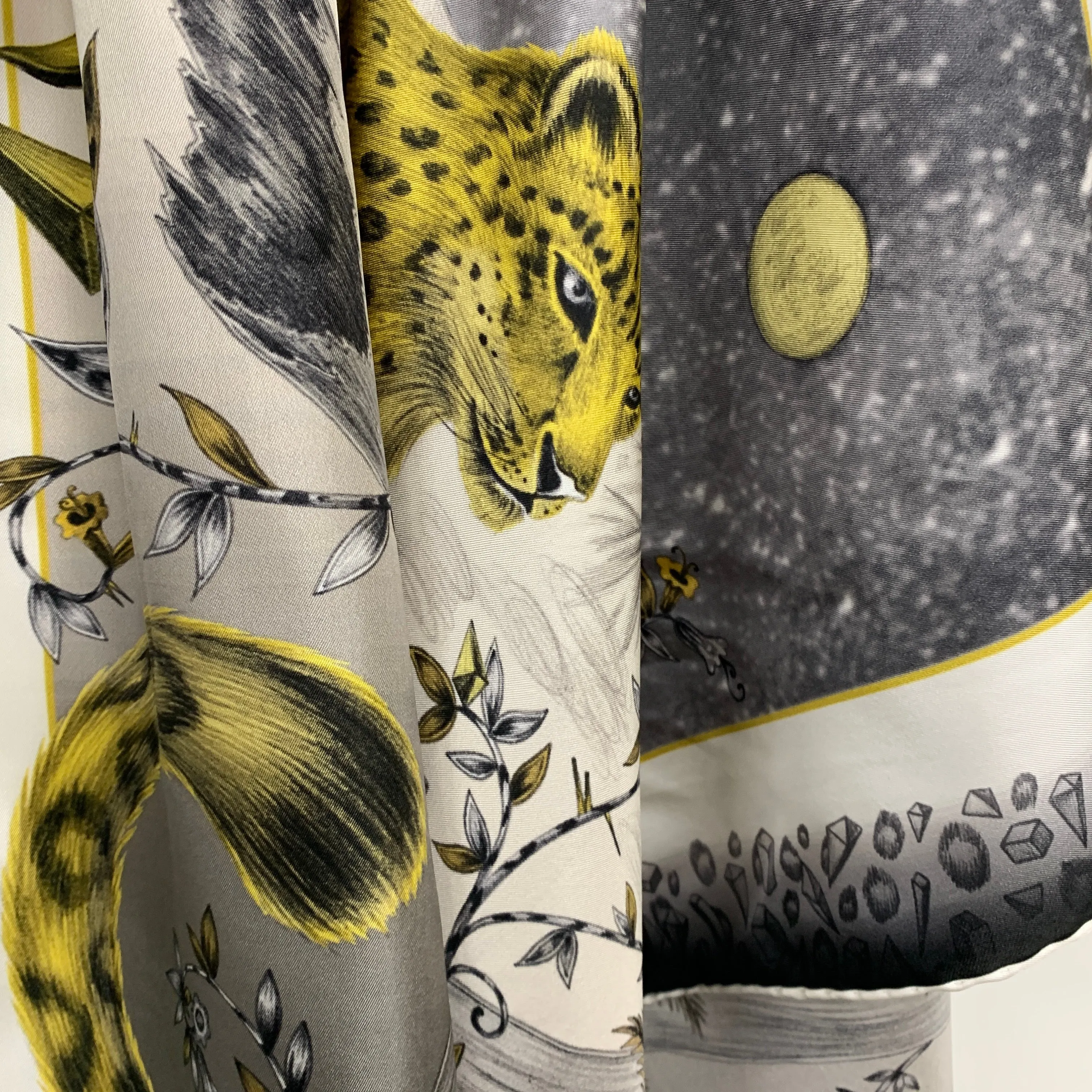 ES-1025 "HIMALAYA" - EMMA SHIPLEY FEAT. ATELIER SWAROVSKI DIGITAL PRINT SILK SCARF. MADE IN ITALY
