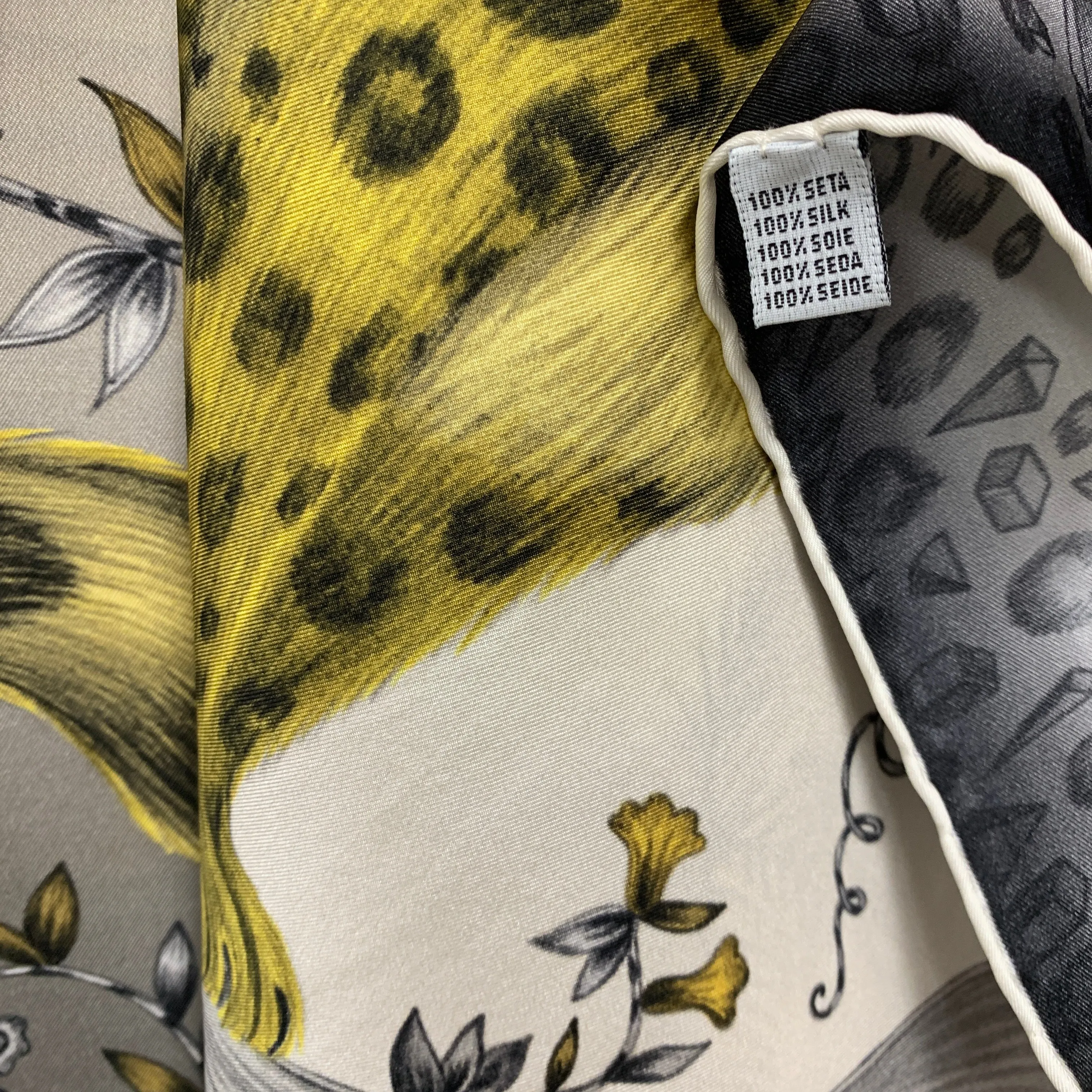 ES-1025 "HIMALAYA" - EMMA SHIPLEY FEAT. ATELIER SWAROVSKI DIGITAL PRINT SILK SCARF. MADE IN ITALY