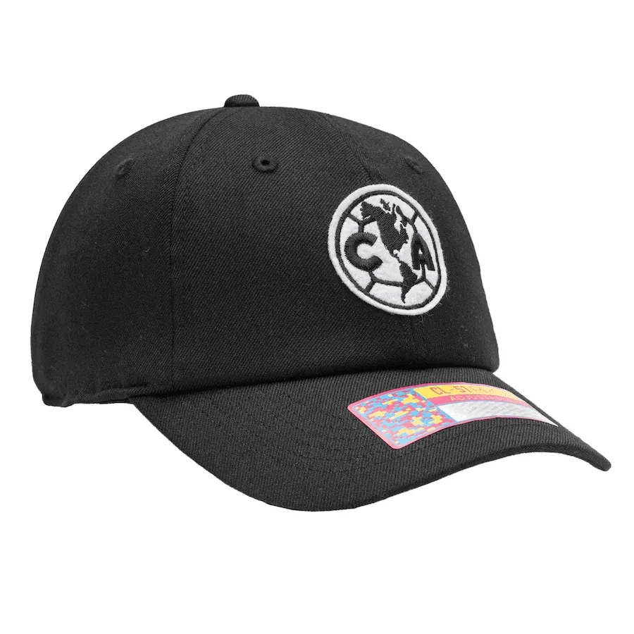 Fan Ink Club America Berkeley Classic Adjustable Hat CAM-2051-4022 Black