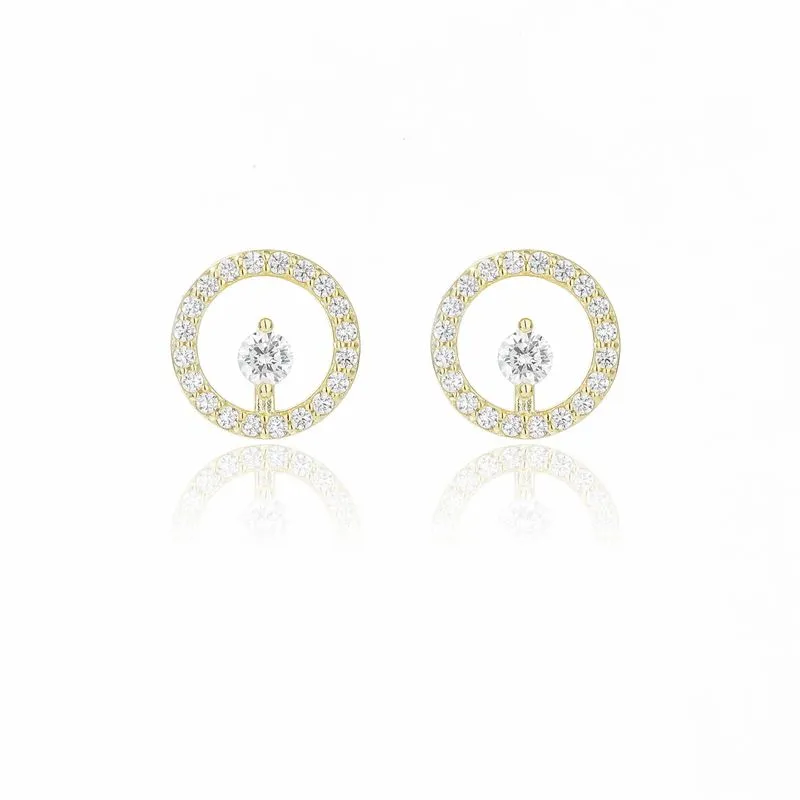 Georgini Goddess Cora Earrings - Gold