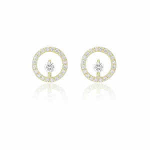 Georgini Goddess Cora Earrings - Gold