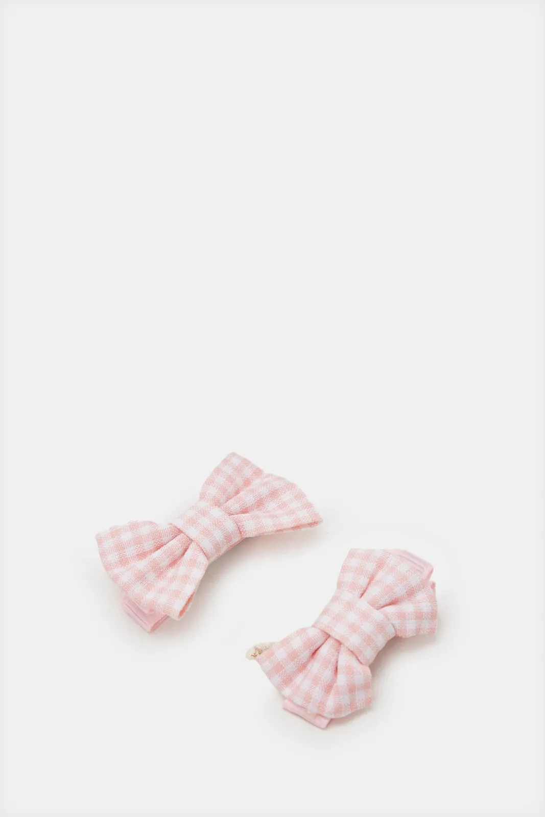 Girls White Headband And Hair Clip Set (5 Piece)
