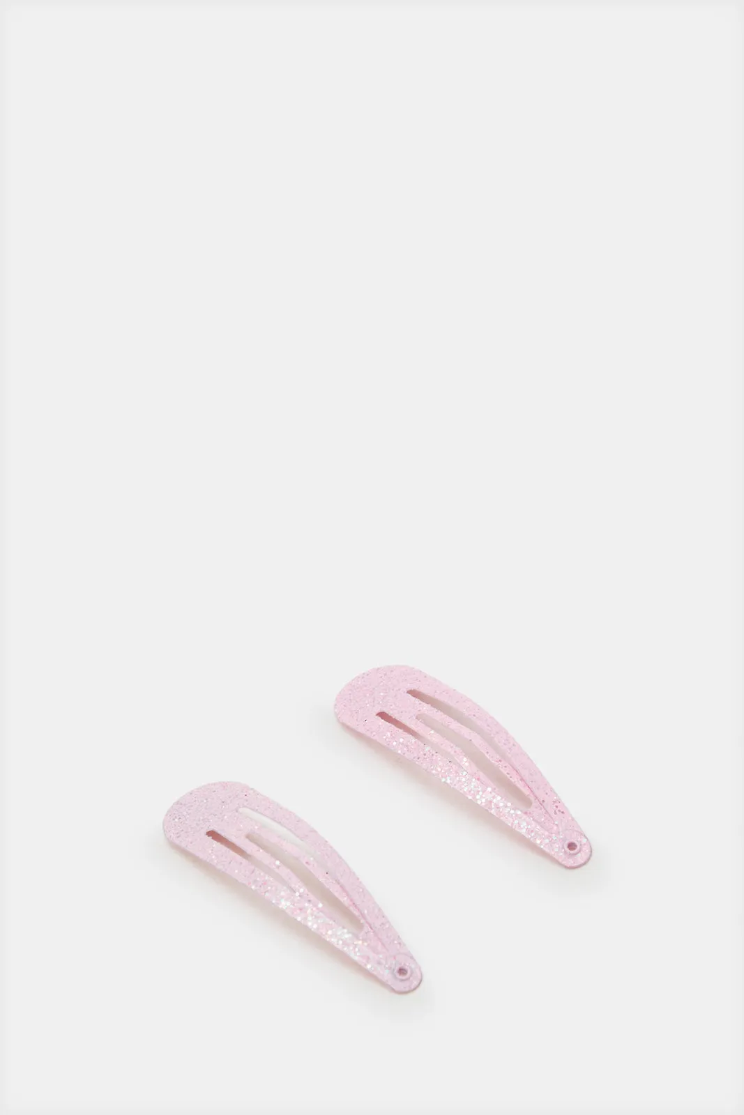 Girls White Headband And Hair Clip Set (5 Piece)