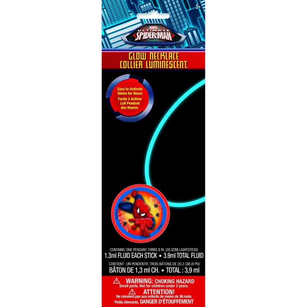 Glow Necklace, Ultimate Spider-Man