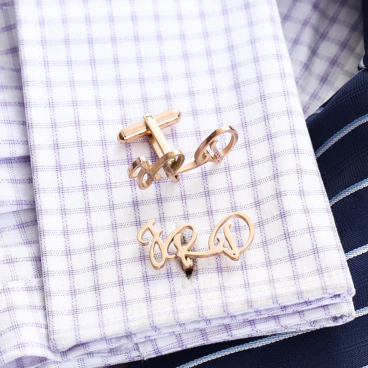 Initials Cufflinks