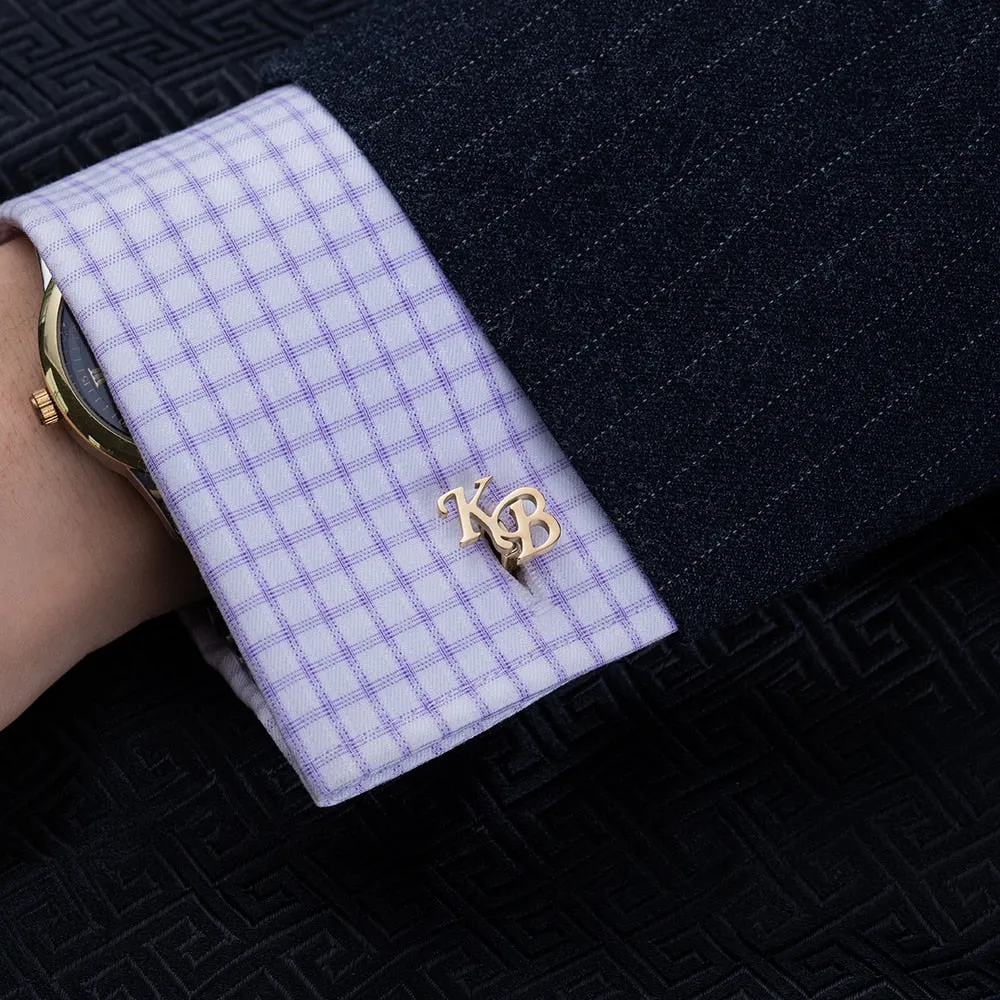 Initials Cufflinks
