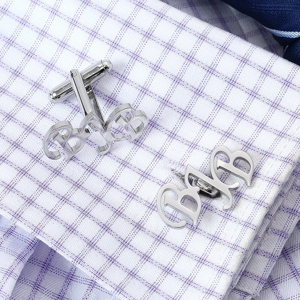 Initials Cufflinks