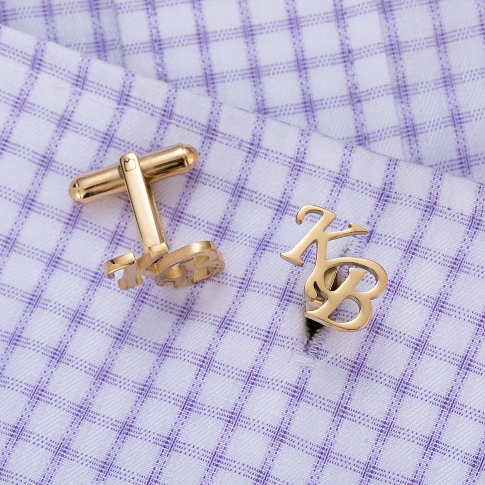 Initials Cufflinks