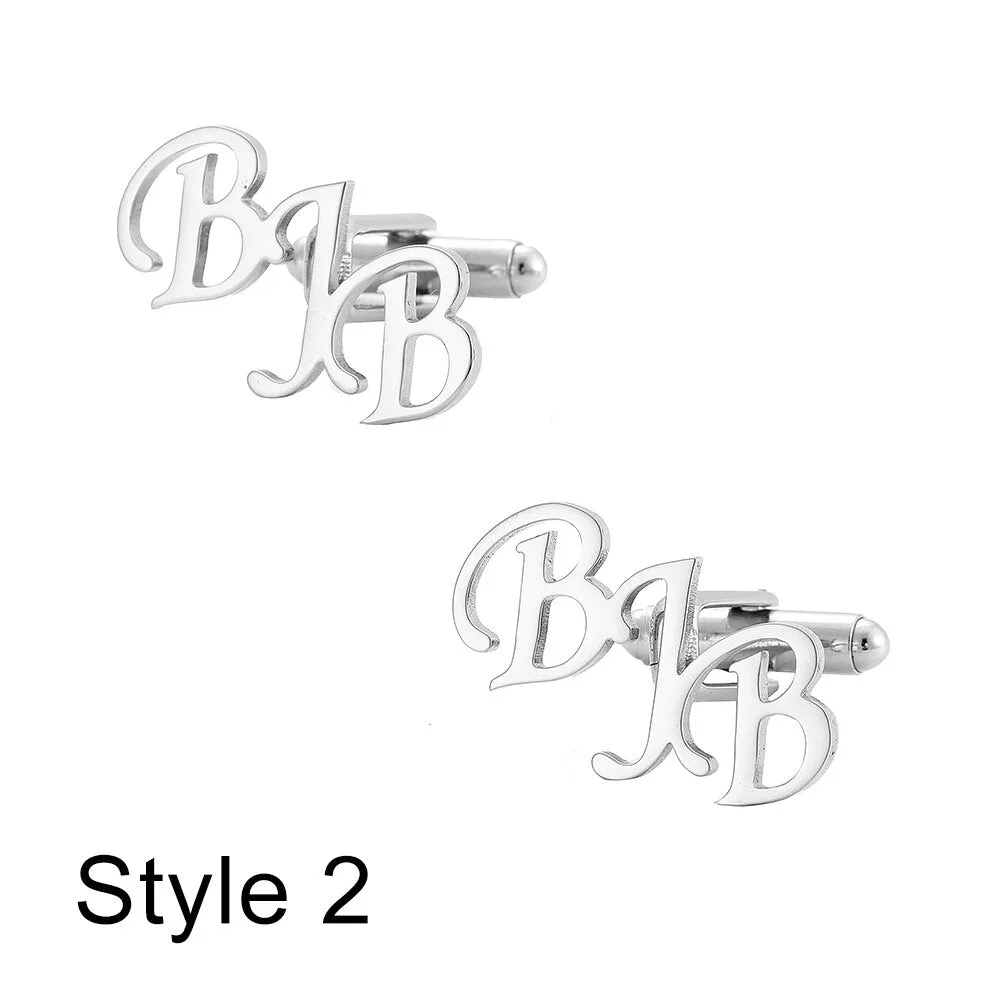 Initials Cufflinks
