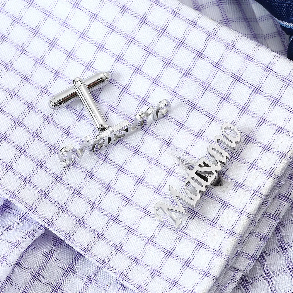 Initials Cufflinks