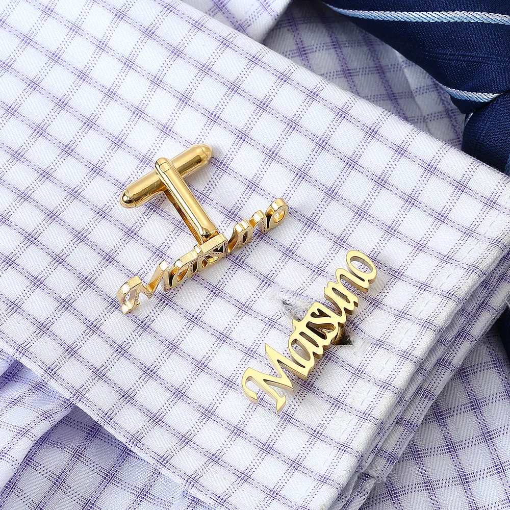 Initials Cufflinks