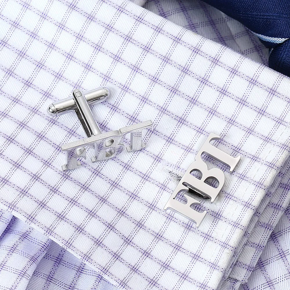 Initials Cufflinks