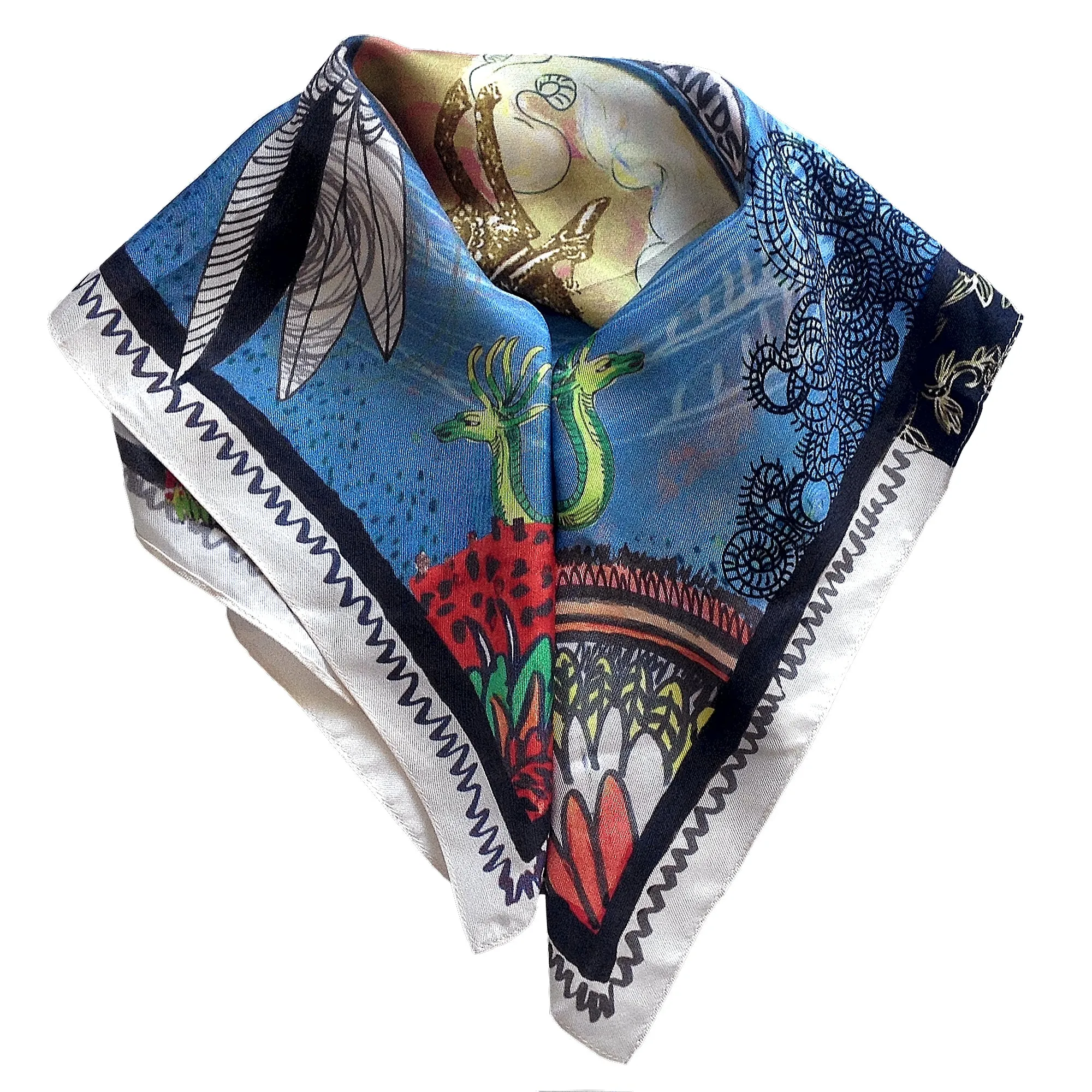 ISLANDS | Small Silk Scarf