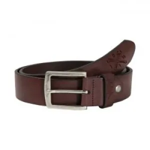 JOHN DOE LEATHER BELT CROSS TOOL BROWN
