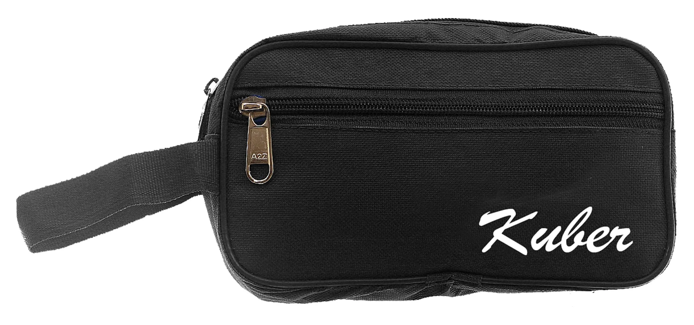Kuber Industries 2 Pieces Multipurpose Canvas Toiletry Travel Shaving Kit,(Navy Blue & Black) - CTKTC031472