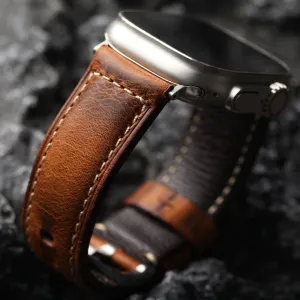 LARIAT GENUINE LEATHER APPLE WATCH BAND