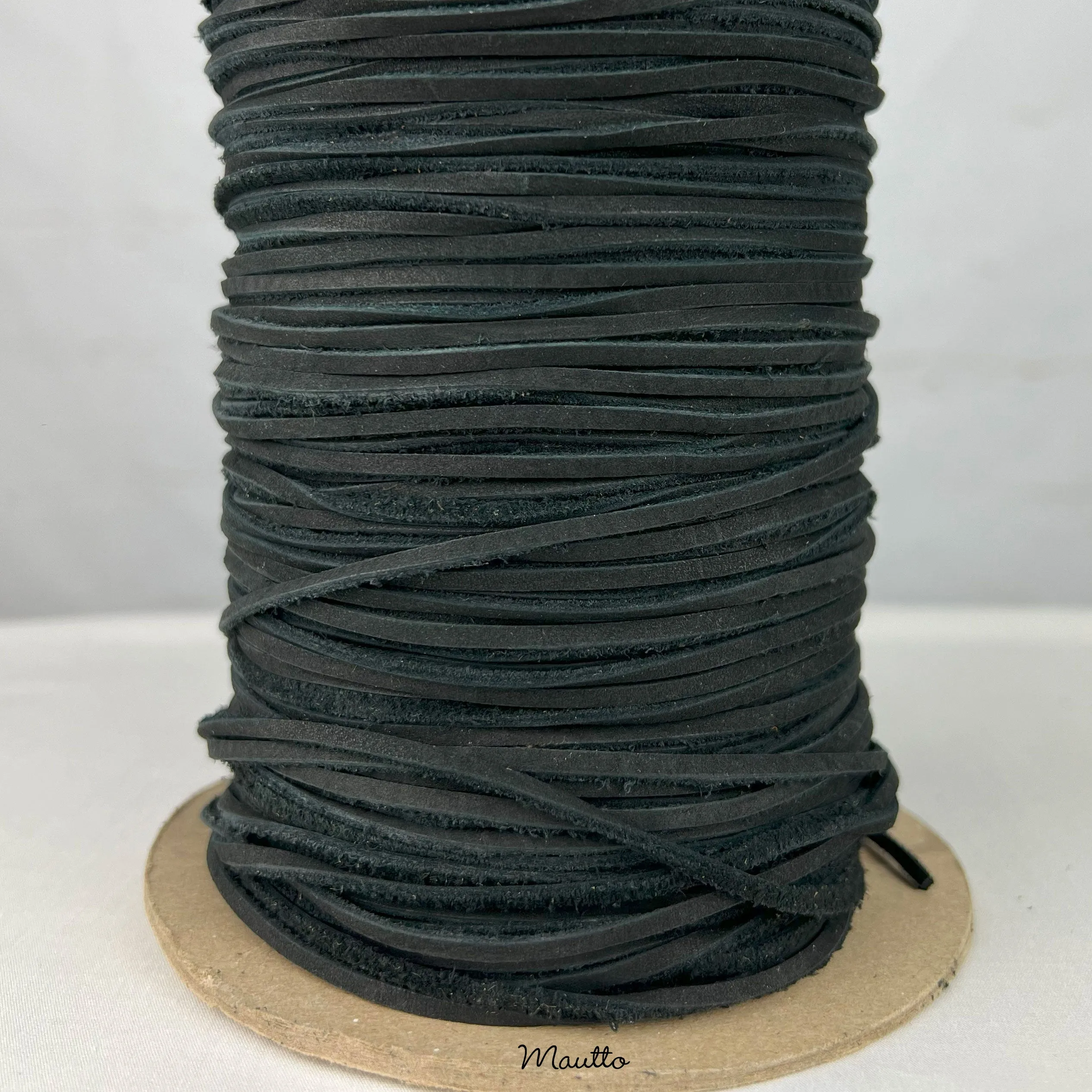 Leather Lace Thread String Rope, 3/32 inch Wide, 72 inch Length - for DIY Projects, Drawstrings, Crafts, Saddle Stitching, Sandals