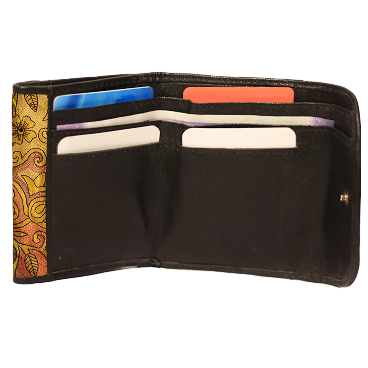 Leather x Embroidery Jiva Wallets for Women Combo Box of 2